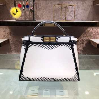 Fendi Peekabook California Sky bag 33cm