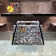 Fendi Peekabook Mr.Doodle bag 33cm - 1