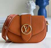 LV Pont 9 Soft Orange M58967 25CM - 1