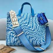 Fendi Sunshine FF Vertigo Medium Shopper Bag 39cm - 1