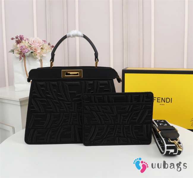 Fendi Peekaboo ICU black tote bag - 1