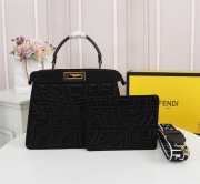 Fendi Peekaboo ICU black tote bag - 1