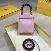 Fendi mini tote bag in pink - 5