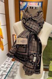 Gucci scarf black / brown  - 3