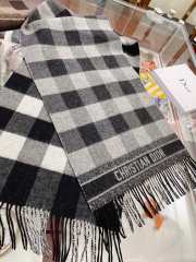 Dior scarf black/ brown  - 2