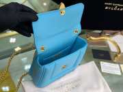 BVLgari Serpenti Forever small blue bag - 5