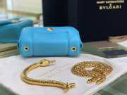 BVLgari Serpenti Forever small blue bag - 6