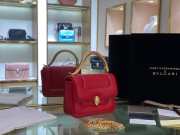 BVLgari Serpenti Forever small red bag - 4