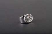 gucci silver men ring - 6