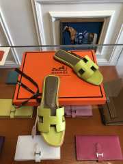 Hermes slippers Green - 2