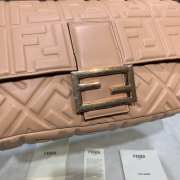 Fendi Baguette beige leather bag 32cm - 5