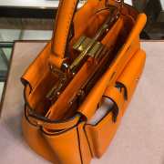 Fendi Peekaboo Pocket Orange Bag - 6