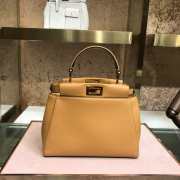 Fendi Peekaboo Pocket Yellow Bag - 6