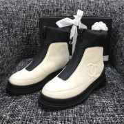 Chanel boots black / white  - 4