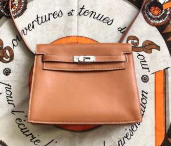 Hermes Kelly Danse Brown 22cm