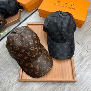 Lv hat brown/ black