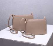 Celine trio shoulder beige bag  - 2