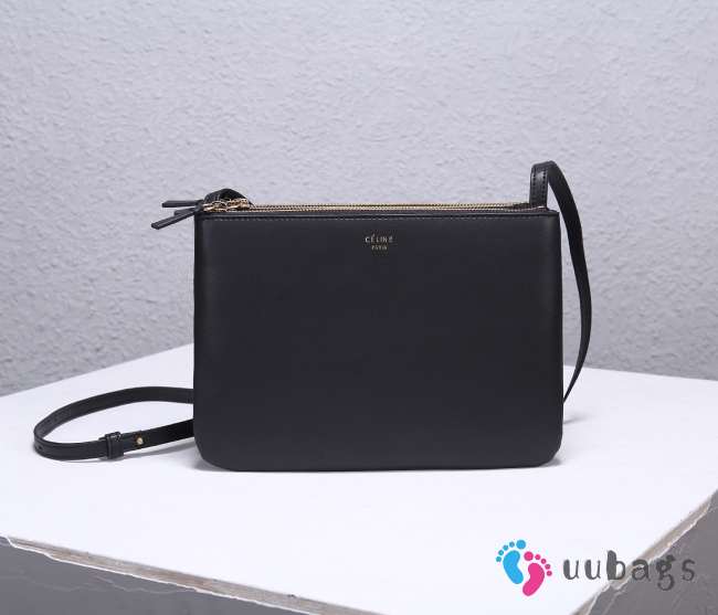 Celine trio shoulder black bag - 1