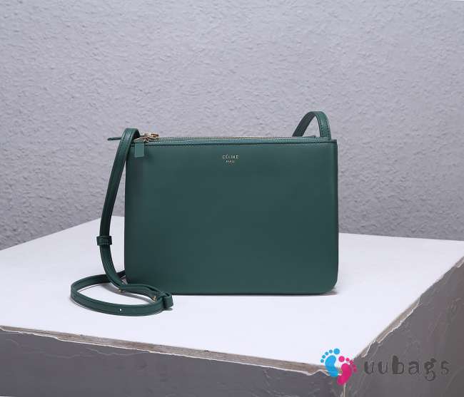 Celine trio shoulder green bag - 1