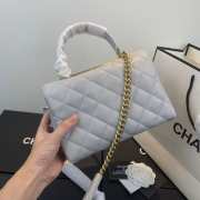 Chanel Lambskin Top Handle Flap Bag 23cm(3 colors) - 2