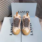 LANVIN Curb zigzag-laces sneakers - 2