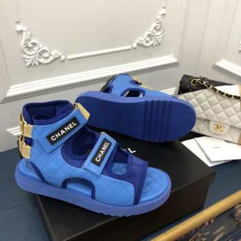 Chanel sandal in blue