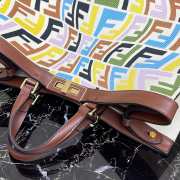 Fendi peekaboo X-Tote FF Multicolor Bag - 6