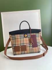 Burberry Society vintage tote bag  - 2