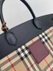 Burberry Society vintage tote bag  - 5