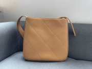 Chanel Calfskin Hobo Bag Beige - 2