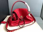 Valentino Garavani Twiny Single Red Handle Bag - 3