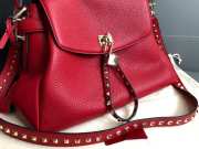 Valentino Garavani Twiny Single Red Handle Bag - 6