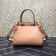 Valentino Garavani Small Rockstud Alcove beige Leather Bag - 2