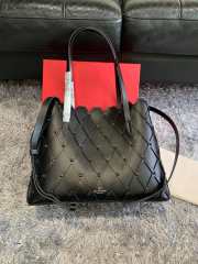 Valentino Garavani Beehive black tote bag - 1