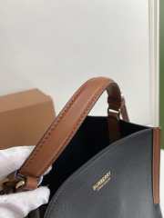 Burberry Small Black Peggy Bucket Bag - 3