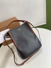 Burberry Small Black Peggy Bucket Bag - 4