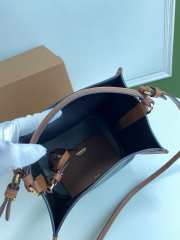 Burberry Small Black Peggy Bucket Bag - 6