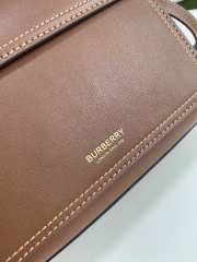 Burberry large brown pocket bag - 6