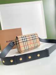 BURBERRY Beige Check Bag 211376 - 2