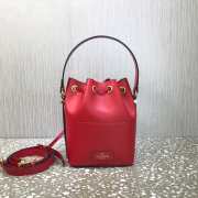 Valentino VLogo Walk Red Bucket Bag - 3