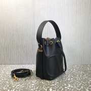 Valentino VLogo Walk Black Bucket Bag - 6