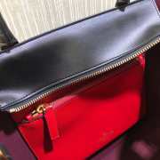 Valentino Leather Vlogo Walk Tote Bag in Black - 6