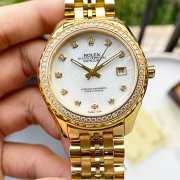 Rolex 40mm golden oyster datejust - 1