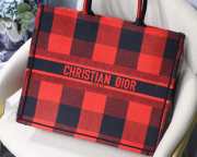 Dior Red Caro Book Tote 35cm - 3