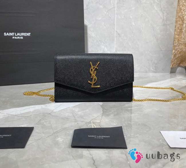 YSL uptown shoulder bag black - 1