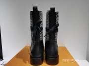 LV black monogram high boots  - 2