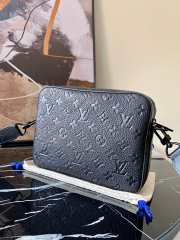 LV Steamer Messenger Taurillon Monogram M57307 23.5CM - 6