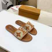 LV slippers Raffia Brown - 2