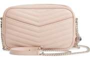 YSL Lou shoulder bag pink / silver hardware - 3