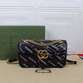 Gucci x Balenciaga The Hacker Project Small Marmont Bag 26cm (2 colors)